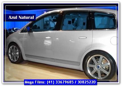 Simulador Película Automotiva Azul