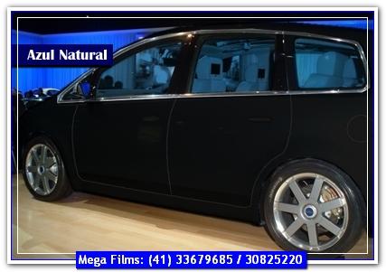 Simulador Película Automotiva Azul