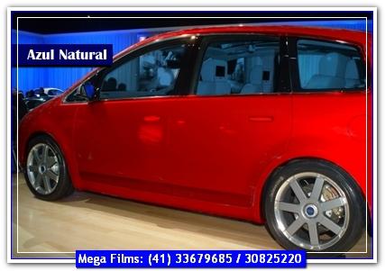 Simulador Película Automotiva Vermelho