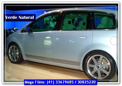 Simulador Película Automotiva Verde