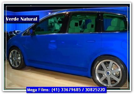 Simulador Película Automotiva Verde