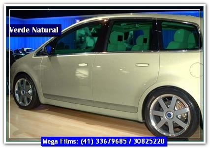 Simulador Película Automotiva Verde