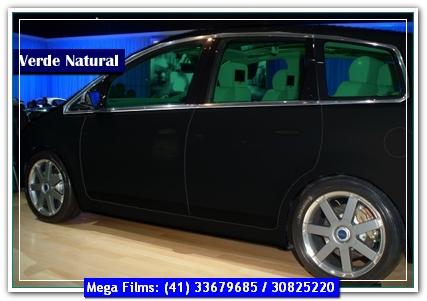 Simulador Película Automotiva Verde